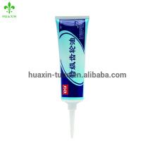 Lubricating oil plastic container tube with long thin neck